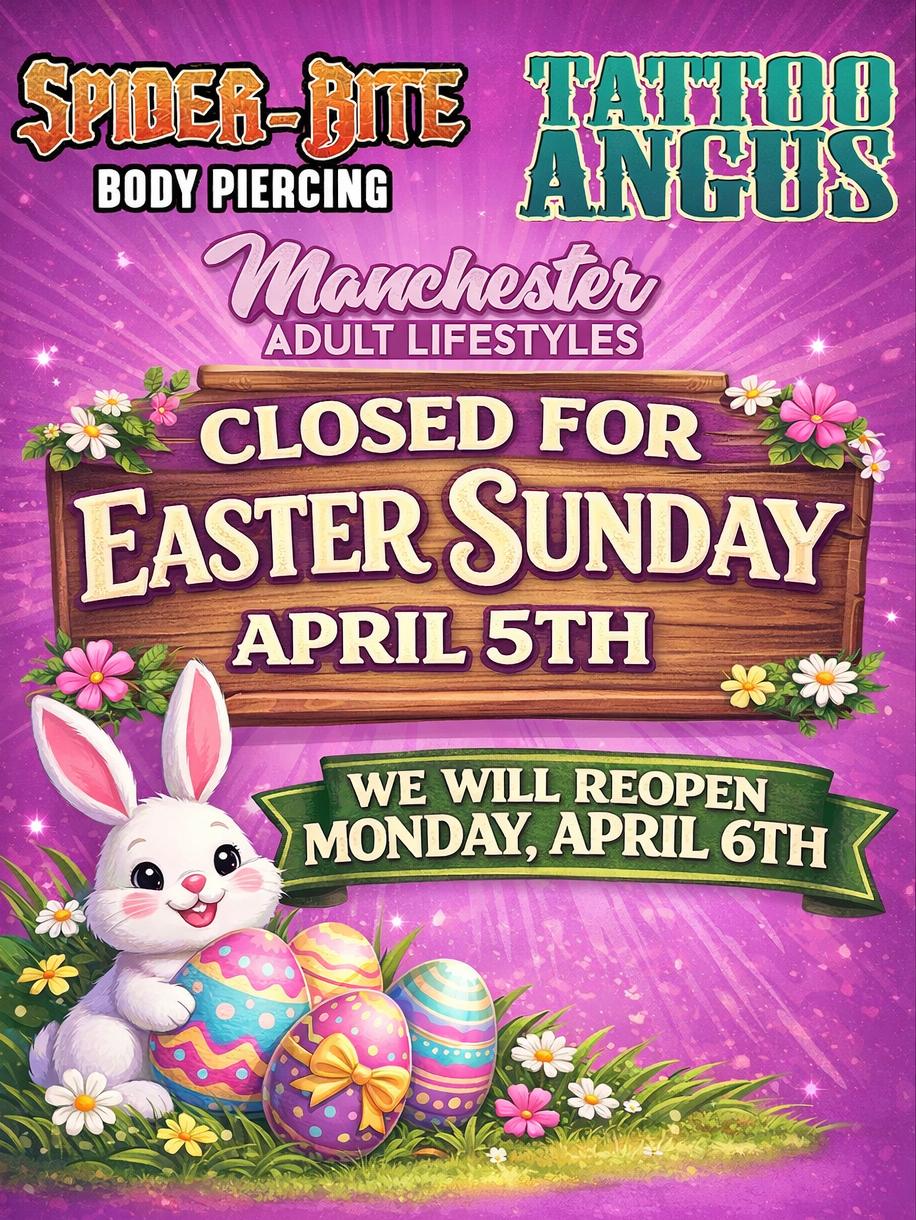 Closed Easter Sunday 2026